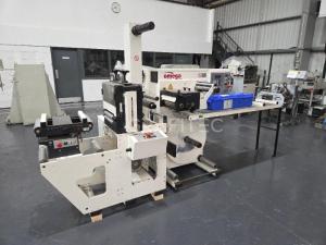 2007 ABG SR270DC DIE CUT INSPECTION SLITTER REWINDER image 4
