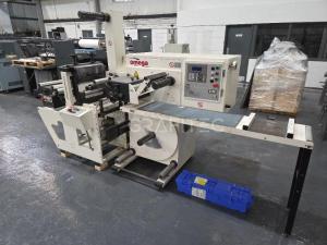 2007 ABG SR270DC DIE CUT INSPECTION SLITTER REWINDER image 6